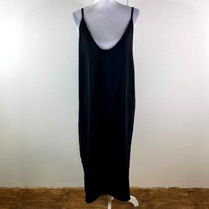 everlane women slip on dress size 10 black